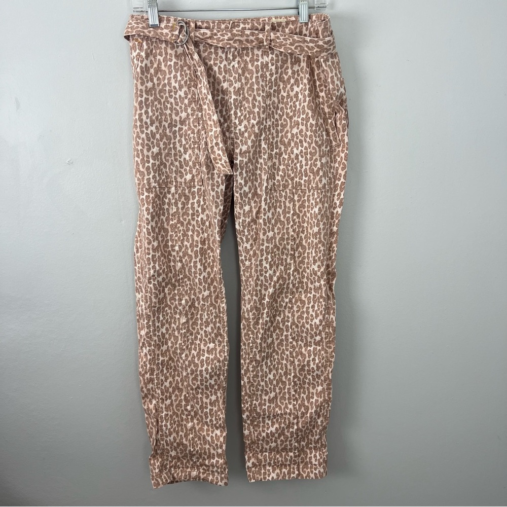 Anthropologie The Wanderer Animal Print Pants
